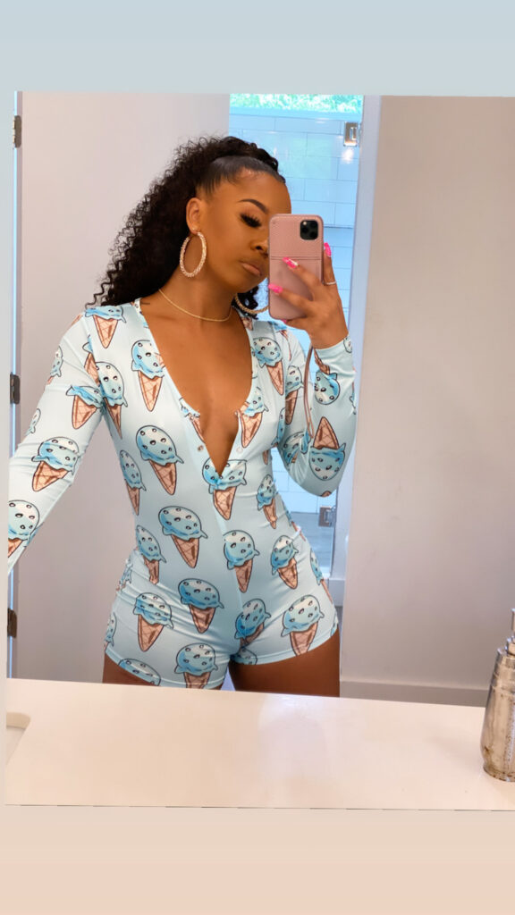 Ice Cream Onesie Long Sleeve