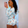 Ice Cream Onesie Long Sleeve - Image 2