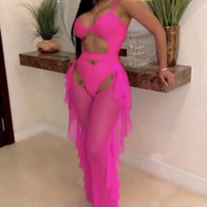 Cowgirl 1piece w/ cover up